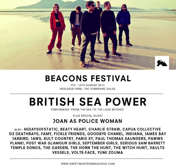 Beacons Festival adds British Sea Power to Line Up